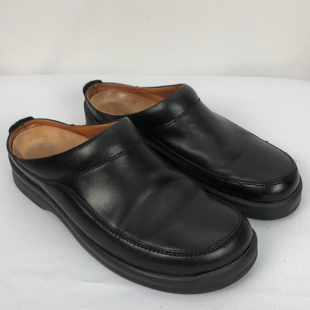 Footprints by Birkenstock Black Clogs Size 8.5